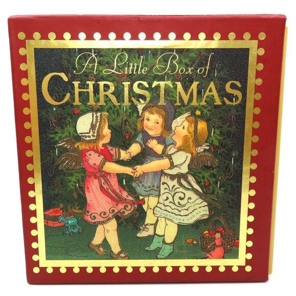 A Little Box of Christmas Mini Book Box Set Santas Angels Snowmen Welcome Books - Picture 4 of 16